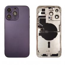 Back Housing W/ Small Parts Pre-Installed For iPhone 14 Pro Max- Deep Purple