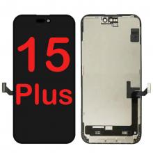 OLED Assembly Compatible For iPhone 15 Plus (Oem Pulled A Grade)-Black 