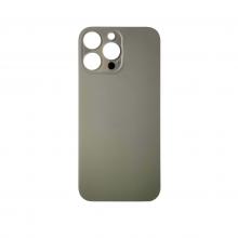 Back Glass For iPhone 15 Pro Max (Large Camera Hole) - Natural Titanium