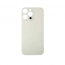 Back Glass For iPhone 15 Pro Max (Large Camera Hole) - White Titanium