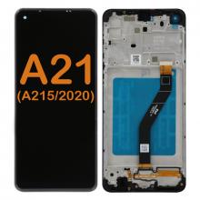 LCD Display Touch Screen Digitizer Replacement Oem Refurbished for Galaxy A21 (A215 2020)