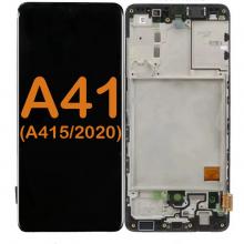 LCD Display Touch Screen Digitizer Replacement With Frame for Galaxy A Series A41 (A415 2020)