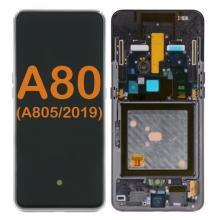 LCD Display Touch Screen Digitizer Replacement Oem Refurbished for Galaxy A80 (A805 2019)