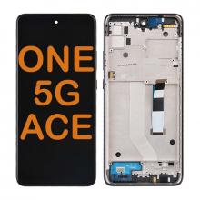 LCD Display Touch Screen Digitizer Replacement Oem Refurbished for Motorola One 5G Ace (XT2113-1/2 / 2021) (US Version) - Volcanic Gray