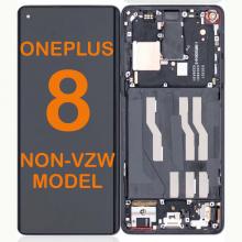 LCD Display Touch Screen Digitizer Replacement Oem Refurbished for OnePlus 8 5G (Non- Verizon UW Frame)