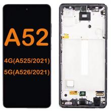 LCD Display Touch Screen Digitizer Replacement OEM Refurbished for Galaxy A52 5G (A526 2021), A52 4G (A525 2021)