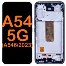 LCD Display Touch Screen Digitizer Frame Replacement for Galaxy A54 5G (A546 2023)