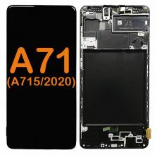 OLED Display Touch Screen Digitizer Frame Replacement for Galaxy A71 (A715 2020)