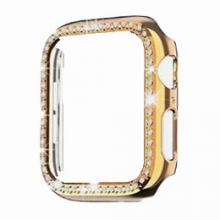Bumper Case with No Tempered Glass for Watch 42mm - Bling / Gold