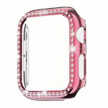 Bumper Case with No Tempered Glass for Watch 42mm - Bling / Rose Gold