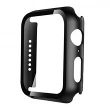 Tempered Glass w/ Frame for Watch 38mm- Black