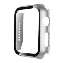 Tempered Glass w/ Frame for Watch 38mm - Silver