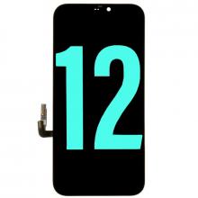 OLED Assembly Compatible For iPhone 12 / 12 Pro (Aftermarket Plus Incell)-Black 