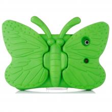 iPad 5 (2017) / iPad 6 (2018) / Air 1/ Air 2 / Pro 9.7 Butterfly Shockproof Case - Green (Ground Shipping Only)