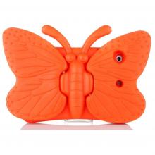 iPad 5 (2017) / iPad 6 (2018) / Air 1/ Air 2 / Pro 9.7 Butterfly Shockproof Case - Orange (Ground Shipping Only)