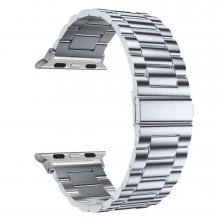 Stainless Steel Apple Watch Band 42 / 44 / 45 / 49mm - Silver (Ground Shipping Only)