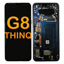 LCD Display Touch Screen Digitizer Replacement Oem Refurbished for LG G8 ThinQ LM-G820 (for America Version) - Black