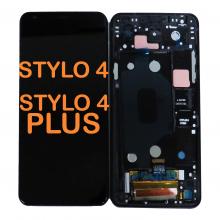 LCD Display Touch Screen Digitizer Replacement Oem Refurbished for LG G Stylo 4 Q710 /Q710MS /Stylo 4 Plus - Aurora Black