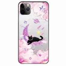iPhone 15 Printed Black Cat TPU Material Case (Ground Shipping Only)