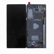 OLED Screen Digitizer Assembly with Frame for Samsung Galaxy Note 20 5G N981 (Grade A)-Mystic Gray