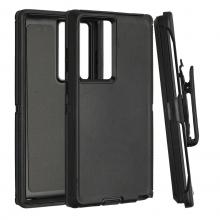 Samsung Note 20 Ultra Defender Case with Belt Clip - Black / Black (Ground Shipping Only)