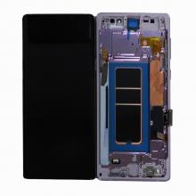 OLED Screen Digitizer Assembly with Frame for Samsung Galaxy Note 9 N960 (Refurbished)-Lavender Purple