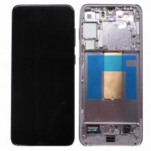 OLED Screen Digitizer Assembly with Frame for Samsung Galaxy S23 Plus 5G (Refurbished) - Lavender
