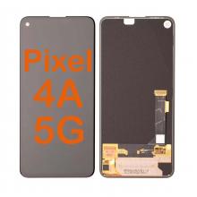 LCD Display Touch Screen Digitizer Replacement Oem Refurbished for Google Pixel 4A 5G (Without Frame) - Black