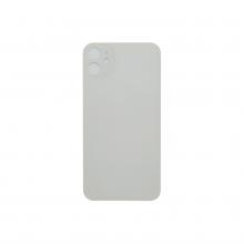 Back Glass For iPhone 11 (Large Camera Hole) - White