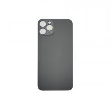 Back Glass For iPhone 11 Pro (Large Camera Hole) - Space Gray