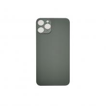 Back Glass For iPhone 11 Pro (Large Camera Hole) - Midnight Green