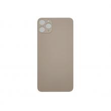 Back Glass For iPhone 11 Pro Max (Large Camera Hole) - Gold