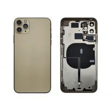 Back Housing W/ Small Parts Pre-Installed For iPhone 11 Pro Max-Gold