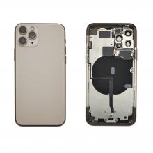 Back Housing W/ Small Parts Pre-Installed For iPhone 11 Pro -Gold