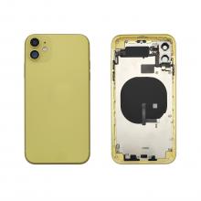 Back Housing W/ Small Parts Pre-Installed For iPhone 11- Yellow