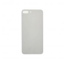Back Glass For iPhone 8 Plus (Large Camera Hole) - Silver