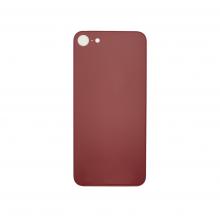 Back Glass For iPhone SE (2020) (Large Camera Hole) - Red