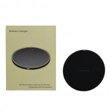 Wireless Fast Charger Pad Dock For mobile phone-Black