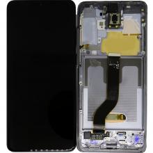 OLED Screen Digitizer Assembly with Frame for Samsung Galaxy S20 Plus 5G G986 (Grade A)-Cosmic Black