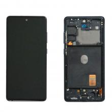 OLED Screen Digitizer Assembly with Frame for Samsung Galaxy S20 FE 4G/5G (Grade A)-Cloud-Navy