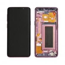 OLED Screen Digitizer Assembly with Frame for Samsung Galaxy S9 G960 (Grade A)-Lilac Purple