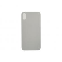 Back Glass For iPhone X (Large Camera Hole) - Silver