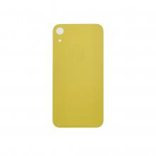 Back Glass For iPhone XR (Large Camera Hole) - Yellow