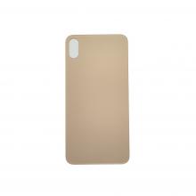 Back Glass For iPhone XS Max (Large Camera Hole) - Gold