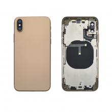 Back Housing W/ Small Parts Pre-Installed For iPhone XS - Gold