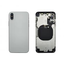 Back Housing W/ Small Parts Pre-Installed For iPhone X - Silver