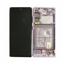 OLED Screen Digitizer Assembly with Frame for Samsung Galaxy S20 FE 4G/5G (Grade A)- Purple