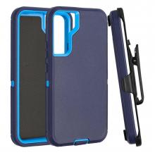Samsung S23 Plus Defender Case With Belt Clip - Navy / Blue (Ground Shipping Only)