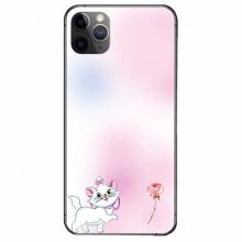 iPhone 14 Pro Max / 15 Pro Max Printed White Cat TPU Material Case (Ground Shipping Only)