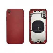 Back Housing W/ Small Parts Pre-Installed For iPhone XR - Red